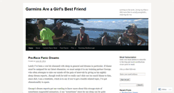 Desktop Screenshot of garminsareagirlsbestfriend.com